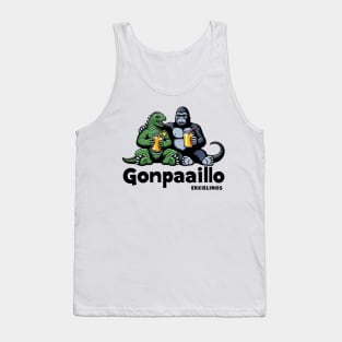 Godzilla and king Kong Juice time Tank Top